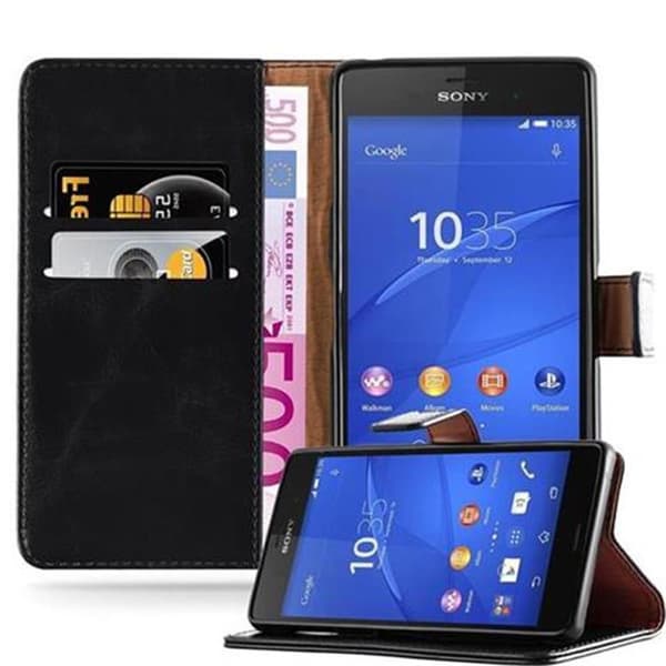 Sony Xperia Z3 Plånboksfodral Skal Mobilskyddmed magnetisk stängning, ståfunktion och kortficka