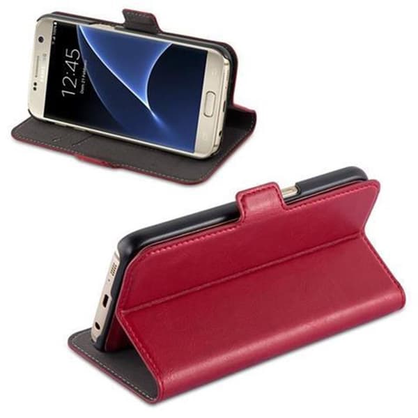 Deksel for Samsung Galaxy S7 Lommebokdeksel i 2-i-1-design med stativfunksjon og kortspor