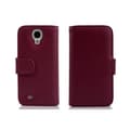 Miniatyrbild 8 av 10: Samsung Galaxy S4 MINI Skal Fodral Plånboksfodral Case Skyddsfodral i texturerat konstläder och kortficka