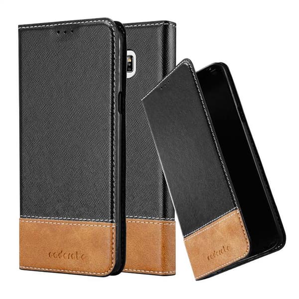 Samsung Galaxy NOTE 5 Etui Case Cover () SORT BRUN