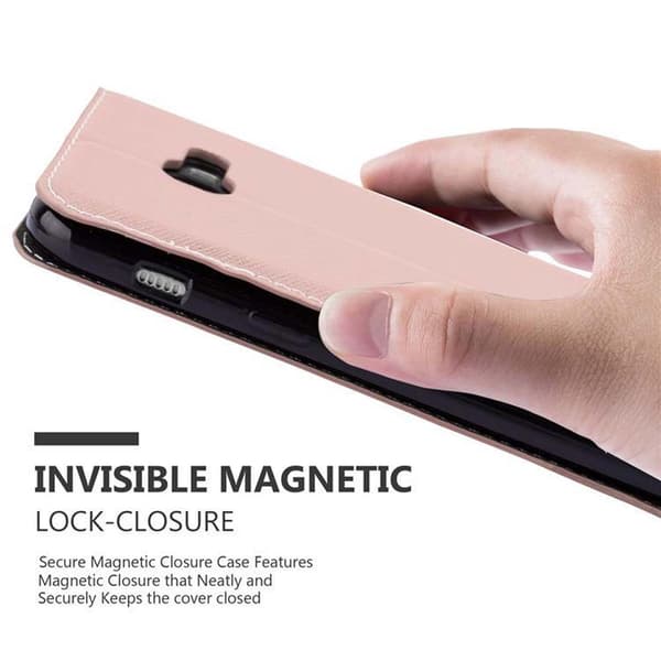 Samsung Galaxy A3 2017 Suojakotelo Suojakuori Lompakkokotelo Matkapuhelinkotelo jossa magneettisuljenta, jalusta-toiminto ja korttitasku