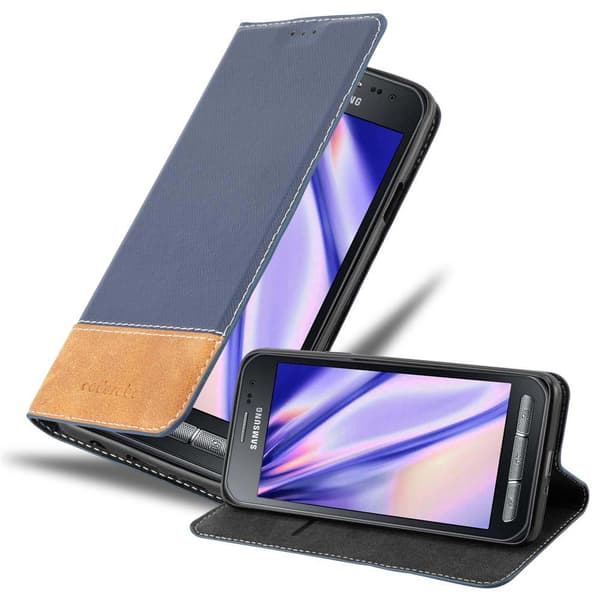 Samsung Galaxy XCover 3 Suojakotelo Suojakuori Lompakkokotelo Matkapuhelinkotelo jossa magneettisuljenta, jalusta-toiminto ja korttitasku