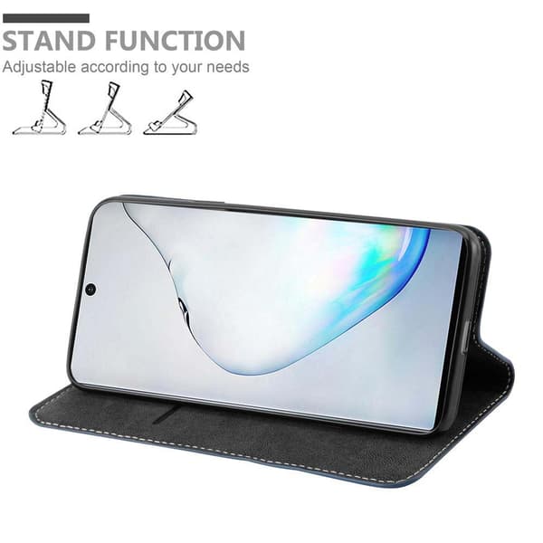 Samsung Galaxy NOTE 10 Suojakotelo Suojakuori Lompakkokotelo Matkapuhelinkotelo jossa magneettisuljenta, jalusta-toiminto ja korttitasku