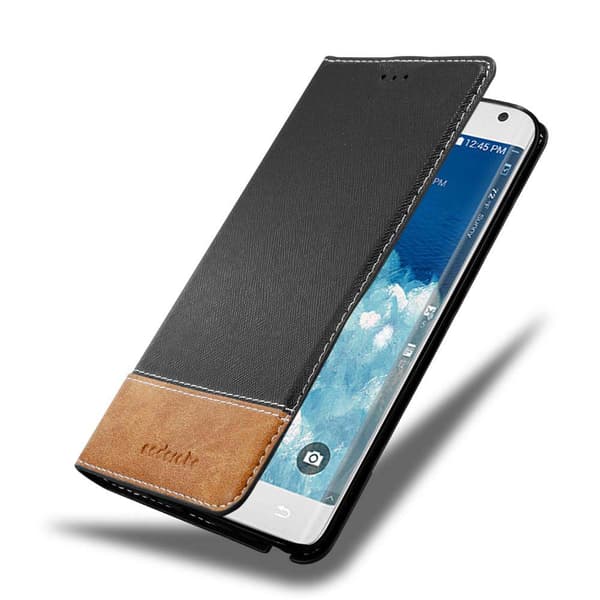 Fordral för Samsung Galaxy NOTE EDGE Skal med magnetisk stängning, ståfunktion och kortficka Mobilskydd
