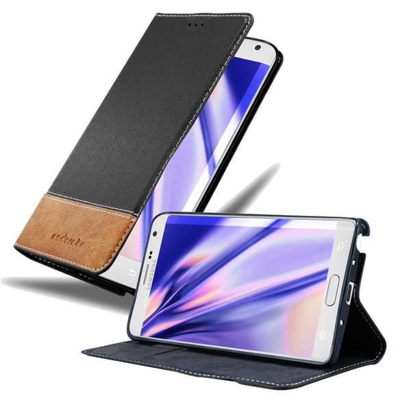Samsung Galaxy NOTE EDGE Suojakotelo Suojakuori Lompakkokotelo Matkapuhelinkotelo jossa magneettisuljenta, jalusta-toiminto ja korttitasku