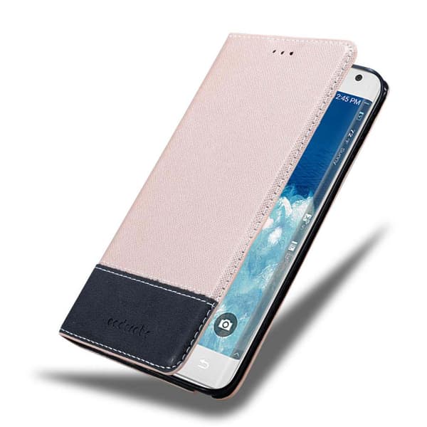 Fordral för Samsung Galaxy NOTE EDGE Skal med magnetisk stängning, ståfunktion och kortficka Mobilskydd