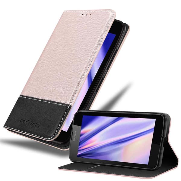 Nokia Lumia 640 Etui Case Cover () ROSE GULD SORT