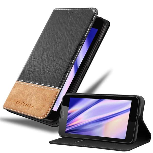 Lommebokdeksel til Nokia Lumia 640 Deksel med magnetisk lukking, stativfunksjon og kortlomme