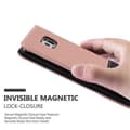 Miniatyrbilde 7 av 7: Lommebokdeksel til Samsung Galaxy S6 Deksel med magnetisk lukking, stativfunksjon og kortlomme