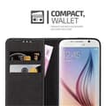 Pikkukuva 8 / 11: Samsung Galaxy S6 Suojakotelo Suojakuori Lompakkokotelo Matkapuhelinkotelo jossa magneettisuljenta, jalusta-toiminto ja korttitasku