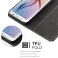 Pikkukuva 10 / 11: Samsung Galaxy S6 Suojakotelo Suojakuori Lompakkokotelo Matkapuhelinkotelo jossa magneettisuljenta, jalusta-toiminto ja korttitasku