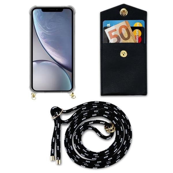 iPhone XR Etui Cover Kæde (Sort)