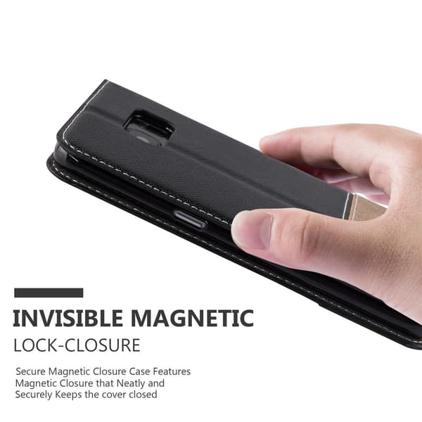 Fordral för Samsung Galaxy S7 EDGE Skal med magnetisk stängning, ståfunktion och kortficka Mobilskydd