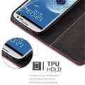 Miniatyrbilde 5 av 7: Lommebokdeksel til Samsung Galaxy S3 / S3 NEO Deksel med magnetisk lukking, stativfunksjon og kortlomme