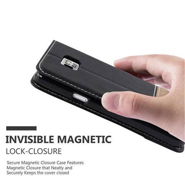 Samsung Galaxy S2 / S2 PLUS Suojakotelo Suojakuori Lompakkokotelo Matkapuhelinkotelo jossa magneettisuljenta, jalusta-toiminto ja korttitasku