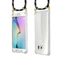 Pikkukuva 4 / 8: Samsung Galaxy S6 Suojakuori ketju Silikoni suojakotelo Gold Rings johto hihna ja irrotettava asia
