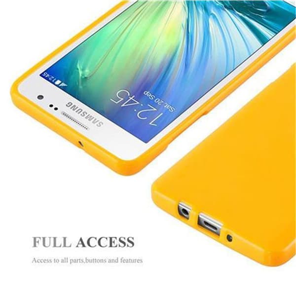 Samsung Galaxy A5 2015 Skal Fodral Mobilskydd av flexibelt TPU-silikon Skyddsfodral