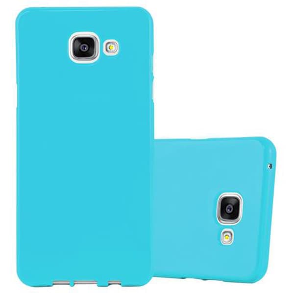 Samsung Galaxy A5 2015 Etui Case Cover (Blå) GELE LYSEBLÅ
