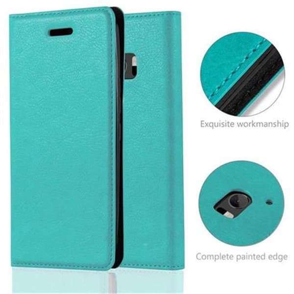 HTC ONE M10 Fodral Skal Plånboksfodral Case med magnetisk stängning, ståfunktion och kortficka