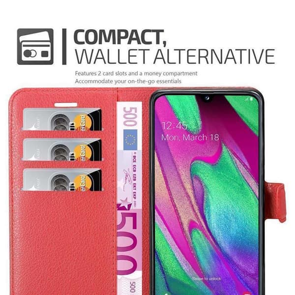 Samsung Galaxy A40 Pungetui Cover Case ()
