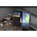 Pikkukuva 3 / 5: Samsung Galaxy A7 2015 Suojakotelo Lompakkokotelo Matkapuhelinkotelo Suojakuori jossa magneettisuljenta, jalusta-toiminto ja korttitasku