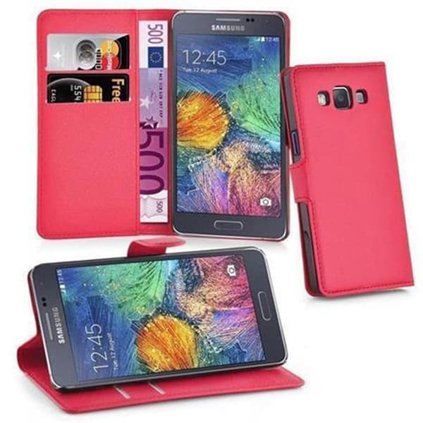 Samsung Galaxy A7 2015 Plånboksfodral Fodral Skal Case med magnetisk stängning, ståfunktion och kortplats