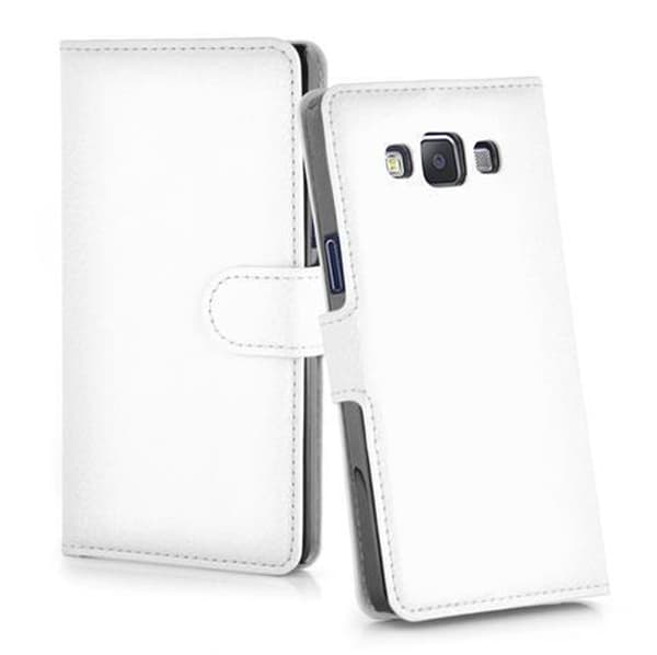 Deksel til Samsung Galaxy A7 2015 Lommebokdeksel med magnetisk lukking, stativfunksjon og kortlomme