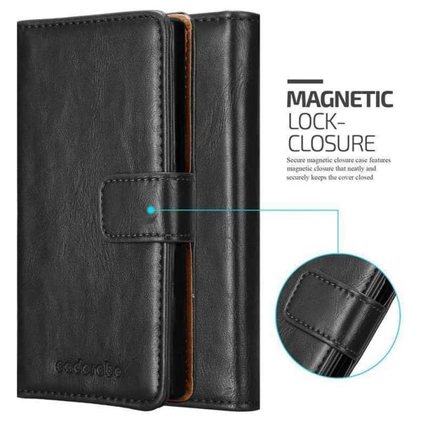 Deksel til Huawei P20 LITE 2018 / NOVA 3E Lommebokdeksel med magnetisk lukking, stativfunksjon og kortlomme