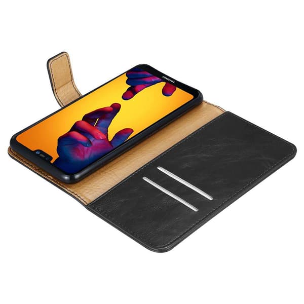Deksel til Huawei P20 LITE 2018 / NOVA 3E Lommebokdeksel med magnetisk lukking, stativfunksjon og kortlomme