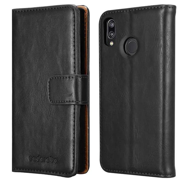 Huawei P20 LITE 2018 / NOVA 3E Plånboksfodral Skal Mobilskyddmed magnetisk stängning, ståfunktion och kortficka