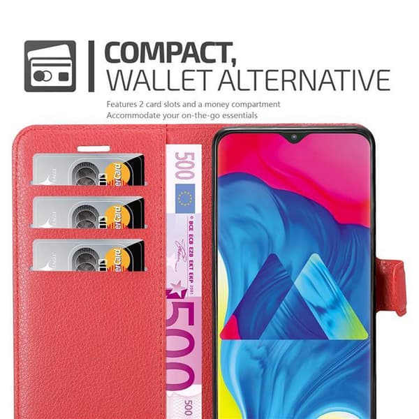 Samsung Galaxy A10 / M10 Plånboksfodral Fodral Skal Case med magnetisk stängning, ståfunktion och kortplats