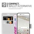 Pikkukuva 4 / 5: Huawei P10 PLUS Suojakotelo Lompakkokotelo Matkapuhelinkotelo Suojakuori jossa magneettisuljenta, jalusta-toiminto ja korttitasku
