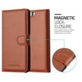 Miniatyrbild 3 av 5: Huawei P10 PLUS Plånboksfodral Fodral Skal Case med magnetisk stängning, ståfunktion och kortplats