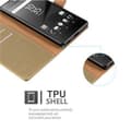 Miniatyrbilde 4 av 7: Deksel til Sony Xperia Z5 Lommebokdeksel med magnetisk lukking, stativfunksjon og kortlomme