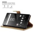 Miniatyrbilde 7 av 7: Deksel til Sony Xperia Z5 Lommebokdeksel med magnetisk lukking, stativfunksjon og kortlomme