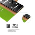 Miniatyrbilde 4 av 7: Deksel til Sony Xperia Z5 Lommebokdeksel med magnetisk lukking, stativfunksjon og kortlomme