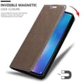 Miniatyrbild 6 av 8: Xiaomi Mi 9 Fodral Skal Plånboksfodral Case med magnetisk stängning, ståfunktion och kortficka
