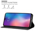 Miniatyrbild 7 av 8: Xiaomi Mi 9 Fodral Skal Plånboksfodral Case med magnetisk stängning, ståfunktion och kortficka