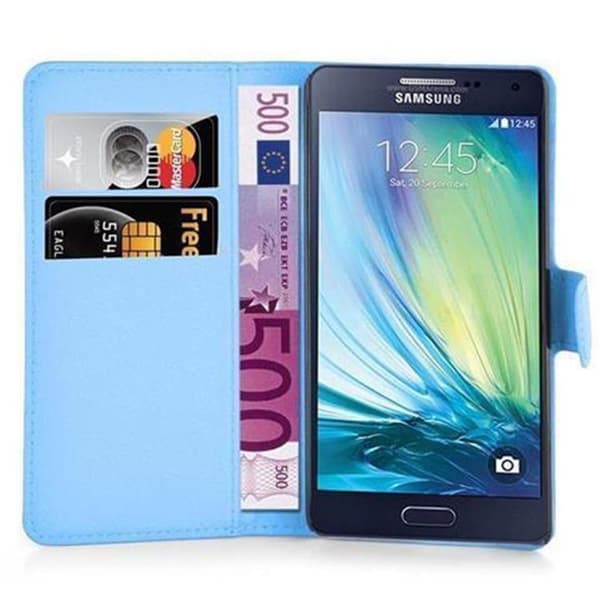 Samsung Galaxy J5 2015 Suojakotelo Lompakkokotelo Matkapuhelinkotelo Suojakuori jossa magneettisuljenta, jalusta-toiminto ja korttitasku