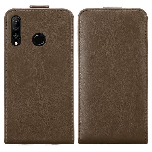 Deksel til Huawei P30 LITE Flip Etui med magnetisk lukking