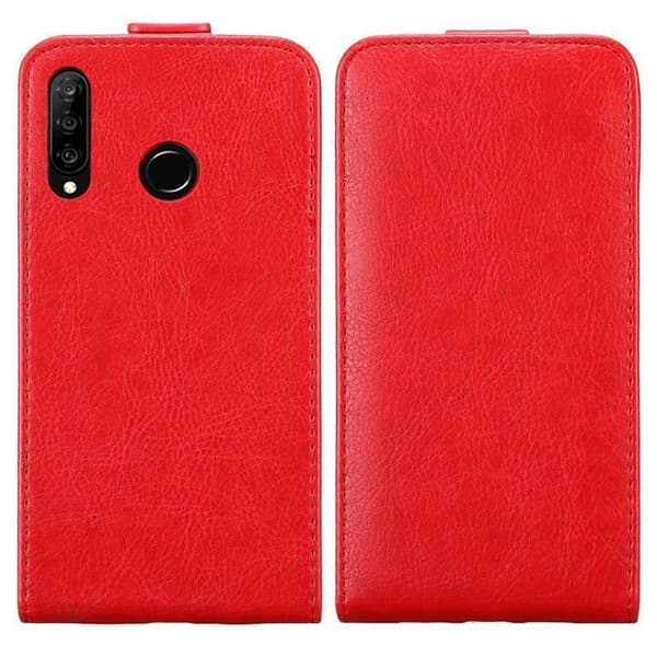 Deksel til Huawei P30 LITE Flip Etui med magnetisk lukking