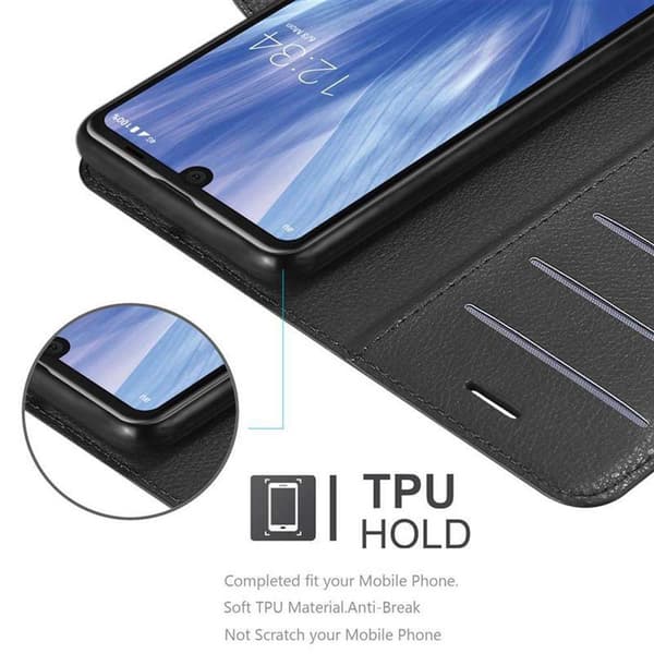 Sharp Aquos R3 Plånboksfodral Fodral Skal Case med magnetisk stängning, ståfunktion och kortplats