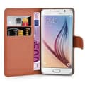Miniatyrbild 3 av 5: Samsung Galaxy S6 Plånboksfodral Fodral Skal Case med magnetisk stängning, ståfunktion och kortplats