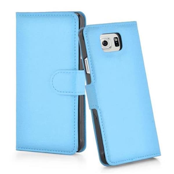 Samsung Galaxy S6 Plånboksfodral Fodral Skal Case med magnetisk stängning, ståfunktion och kortplats