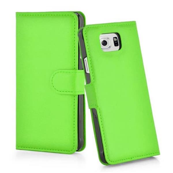 Samsung Galaxy S6 Plånboksfodral Fodral Skal Case med magnetisk stängning, ståfunktion och kortplats