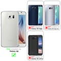 Miniatyrbild 2 av 6: Samsung Galaxy S6 Plånboksfodral Fodral Skal Case med magnetisk stängning, ståfunktion och kortplats