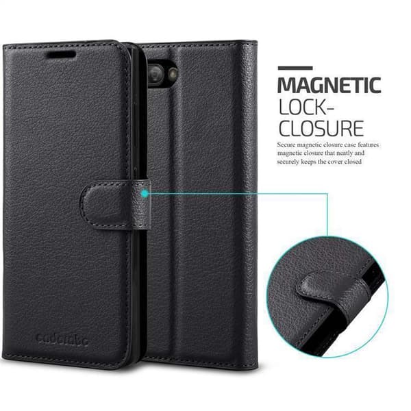 Blackberry KEY 2 Plånboksfodral Fodral Skal Case med magnetisk stängning, ståfunktion och kortplats