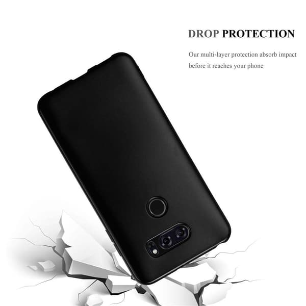 Deksel til LG V30 / V30+ / V30S / V30S+ Beskyttelsesdeksel laget av fleksibelt TPU-silikon