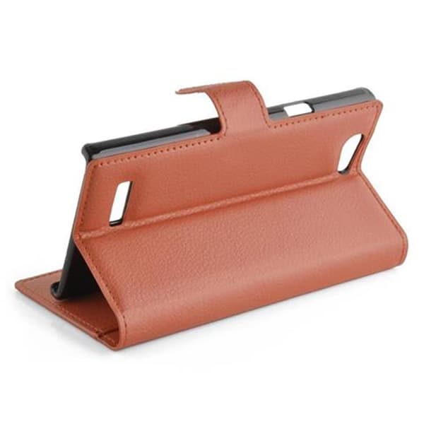 ZTE Blade L2 Plånboksfodral Fodral Skal Case med magnetisk stängning, ståfunktion och kortplats