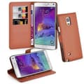 Pikkukuva 1 / 4: Samsung Galaxy NOTE 4 Suojakotelo Lompakkokotelo Matkapuhelinkotelo Suojakuori jossa magneettisuljenta, jalusta-toiminto ja korttitasku